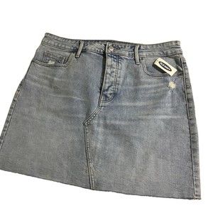 Old Navy Denim Mini Size  10 NWT